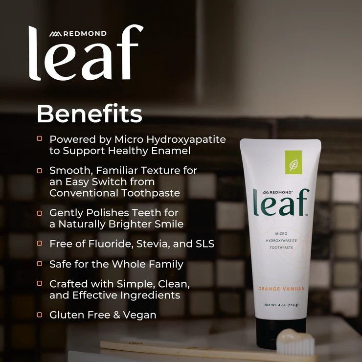 Redmond Leaf Toothpaste - Wild Mint - 113g