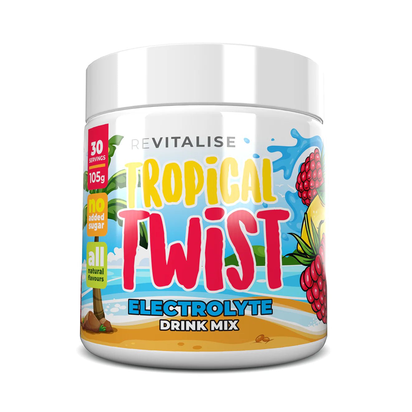 ReVitalise Kids Electrolyte Drink - Tropical Twist - 30 Serves - Yo Keto