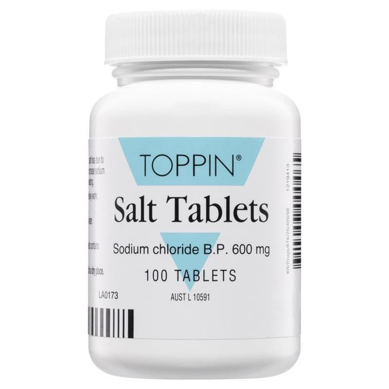 Salt Tablets 600mg - 100 Tablets