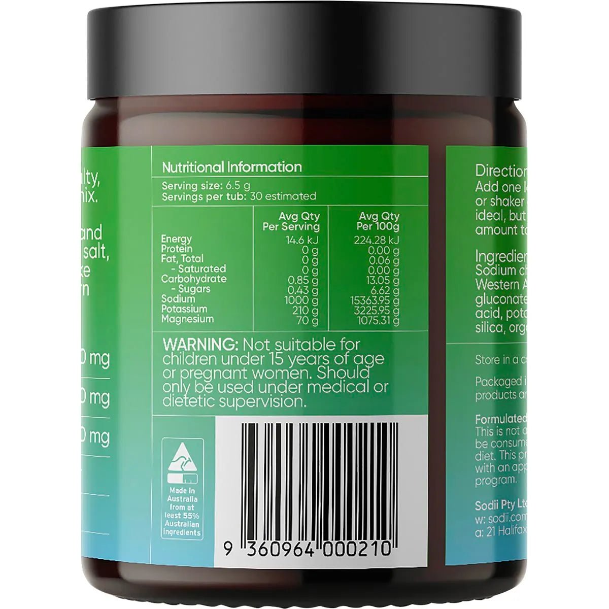 Salty Kiwi - 30 Serve Tub - Yo Keto