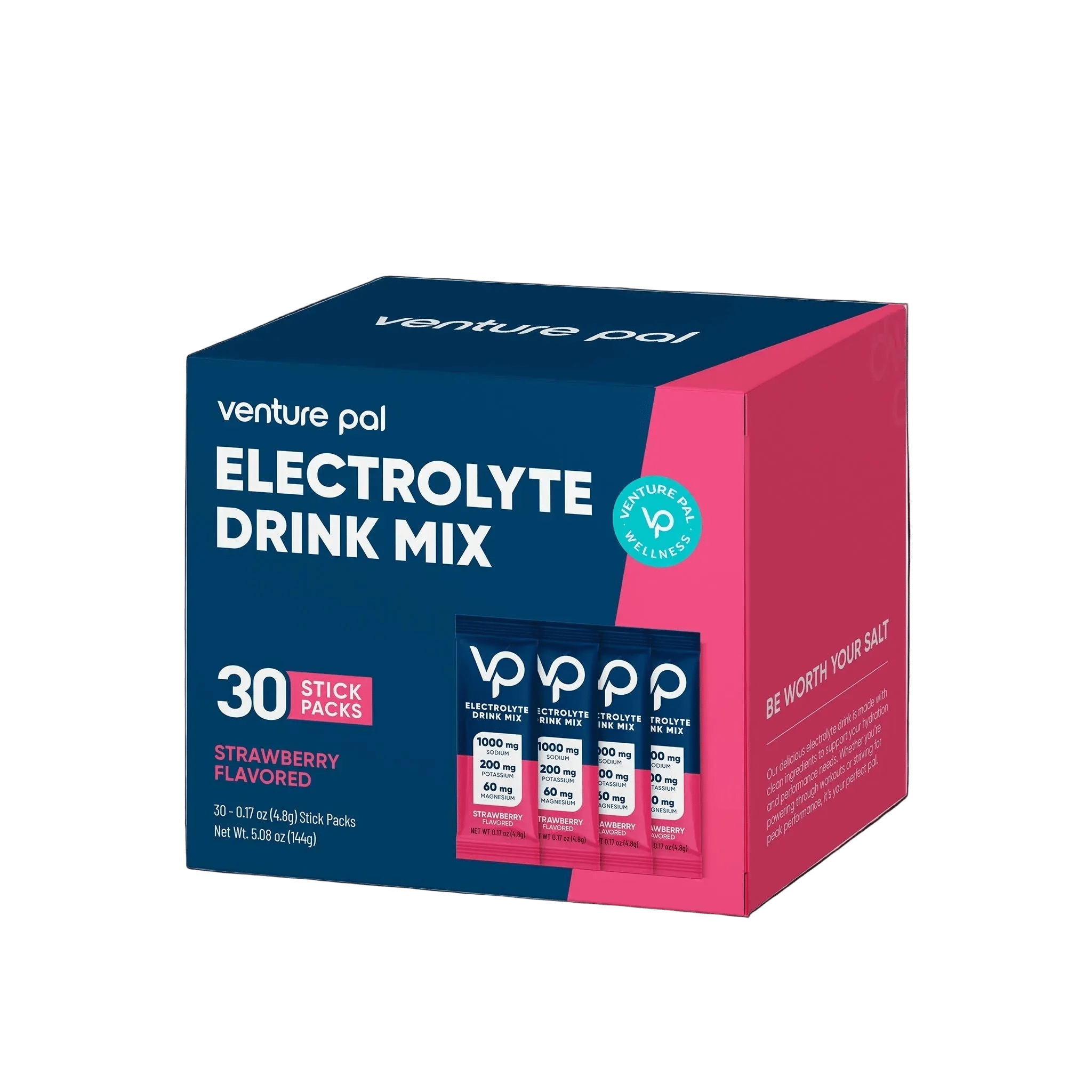 Strawberry Electrolyte Drink Mix - 30 Sticks