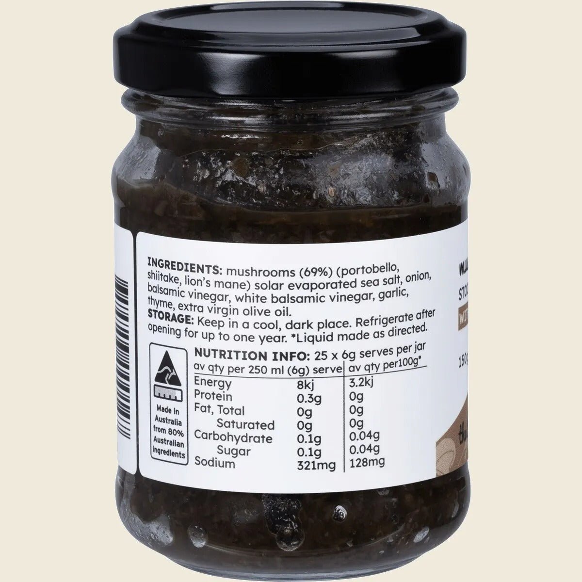 Superfood Mushroom Stock Concentrate - 150g - Yo Keto