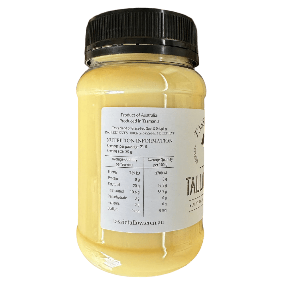 Tallow Butter - Australian Grass Fed - 500ml - Yo Keto