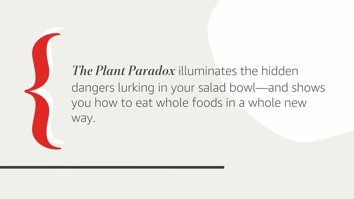 The Plant Paradox - Yo Keto