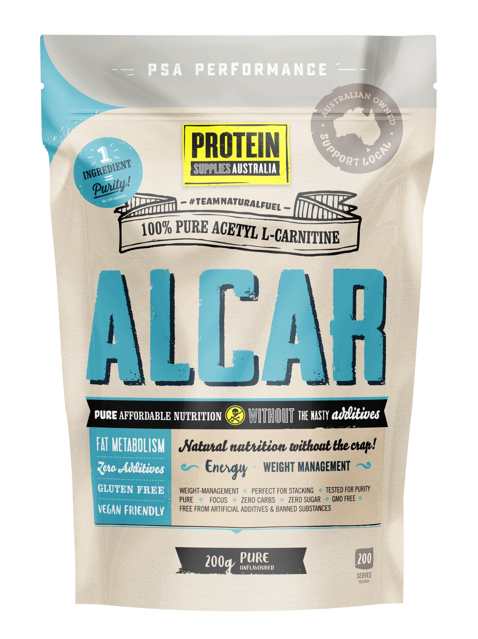 ALCAR - Pure - 200g - Yo Keto