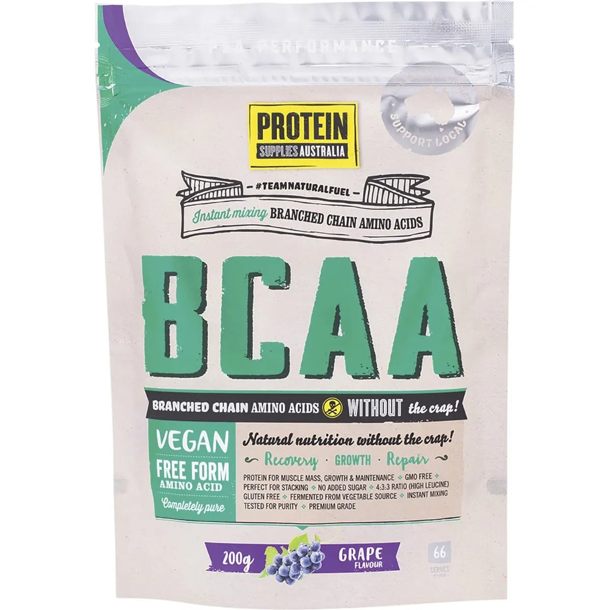 BCAA - Grape - 200g - Yo Keto