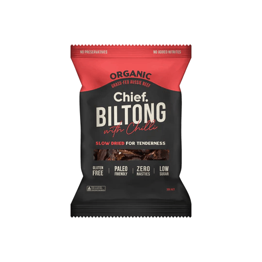 Chilli Beef Biltong - Yo Keto