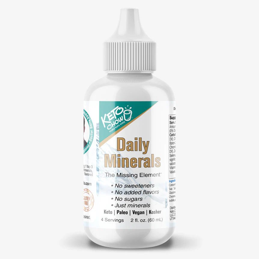 Buy Keto Chow Daily Minerals Drops 60ml Online @ Yo Keto Australia