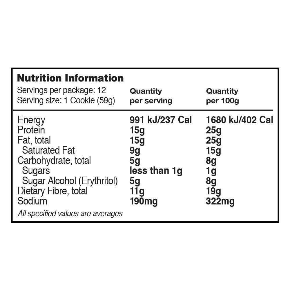 Double Chocolate Chip Protein Cookie - Yo Keto