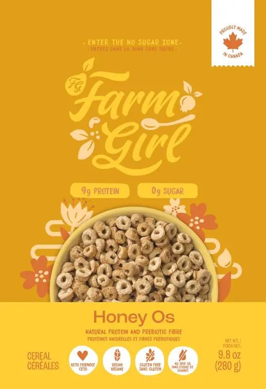 Buy Farm Girl Keto Friendly Honey Os Cereal Yo Keto Australia