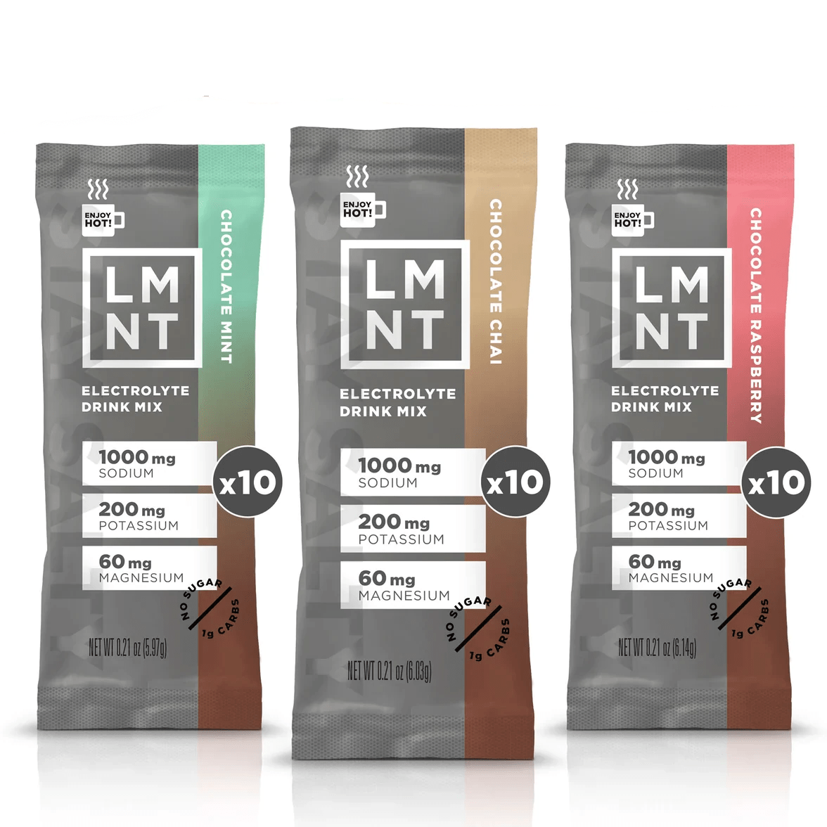 LMNT Chocolate Medley Electrolyte Mix - 30 Ct - 2023 - Yo Keto