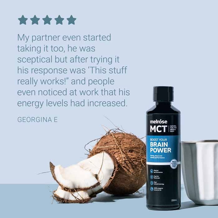MCT Oil - Boost Your Brain Power - 250ml - Yo Keto