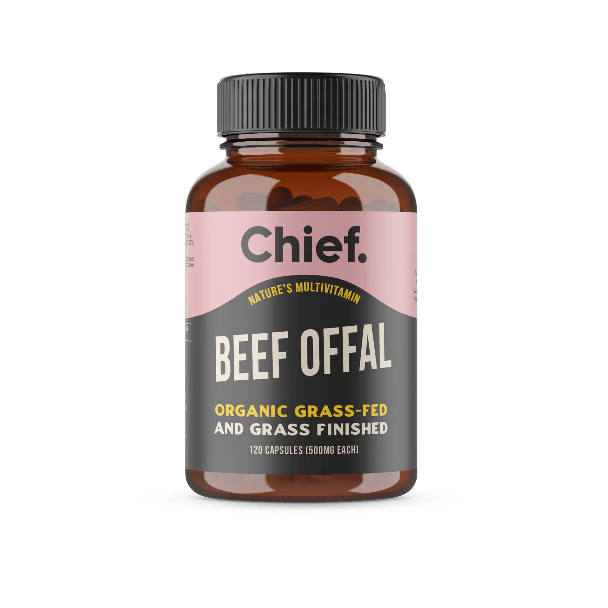 Multivitamin - Organic Beef Offal - 120 caps - Yo Keto