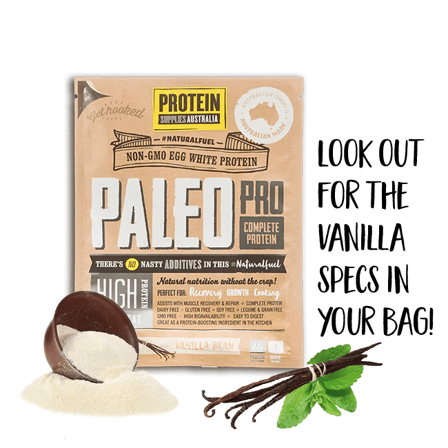 Paleo Pro Vanilla Bean Egg White Protein - 400g - Yo Keto