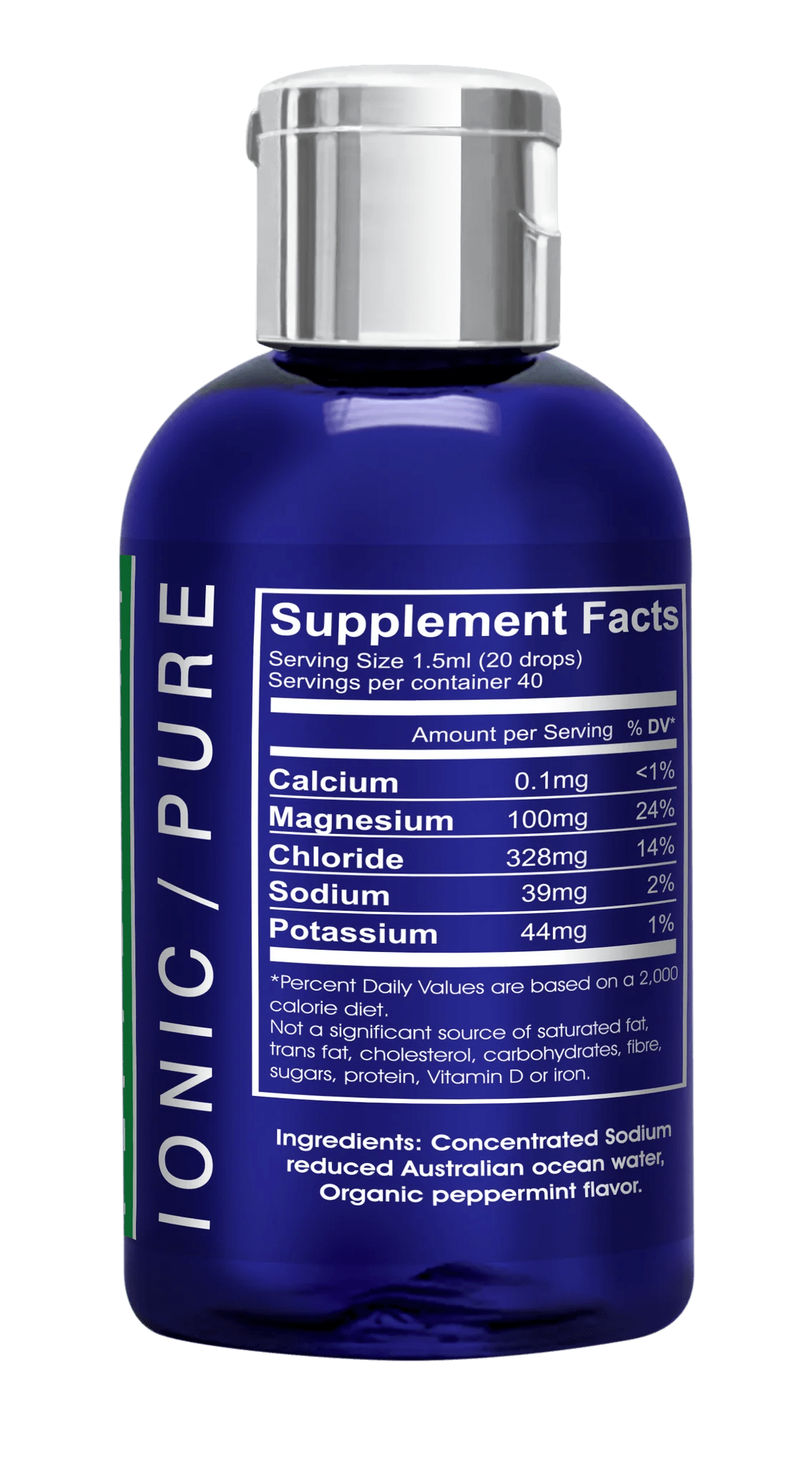 Peppermint Electrolyte Drops - 60ml - Yo Keto