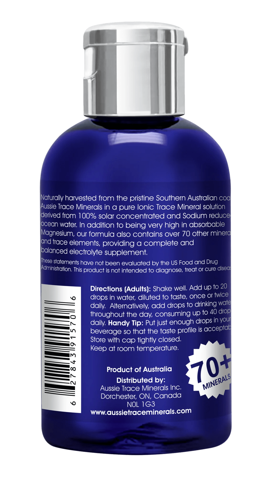 Peppermint Electrolyte Drops - 60ml - Yo Keto