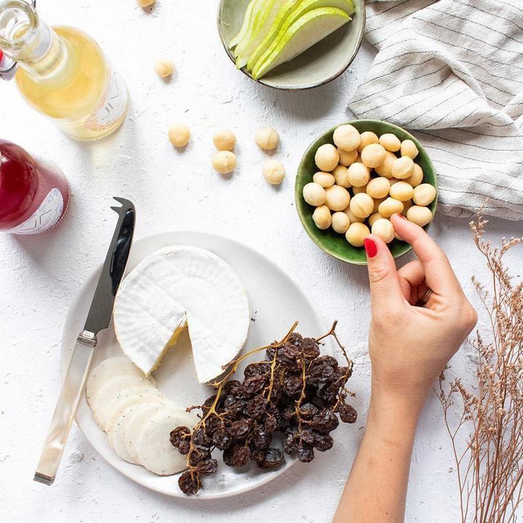 Premium Oven Roasted Macadamias with Pink Lake Salt - Yo Keto