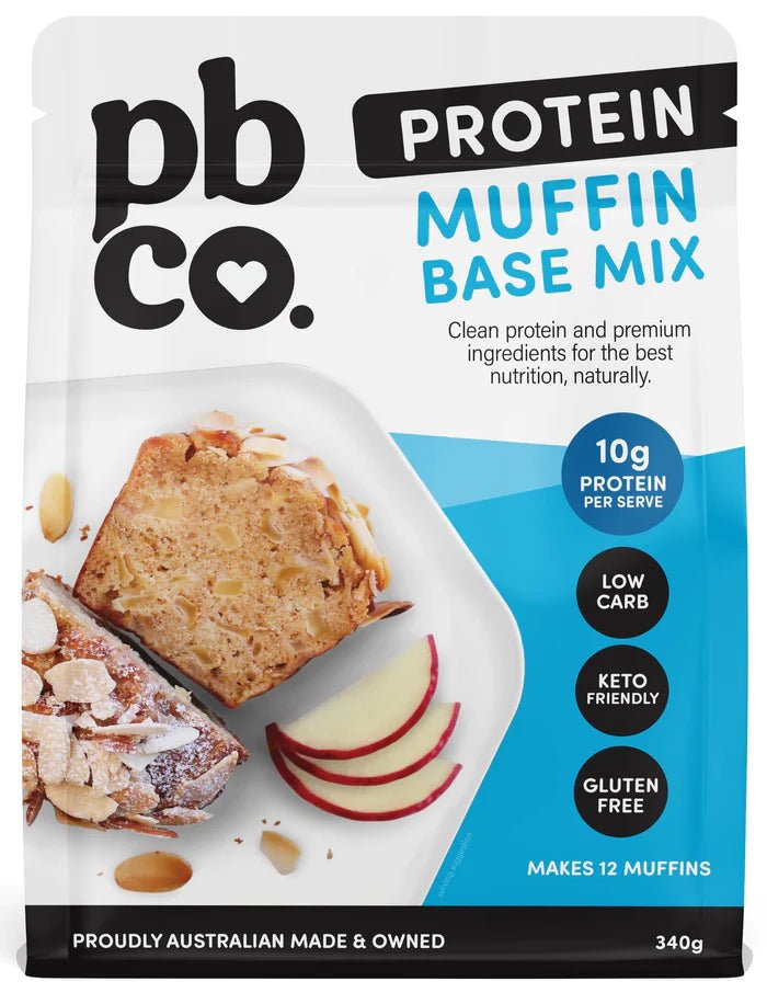 Buy PBCo Protein Muffin Mix Online Low Carb, Keto & Plant Based