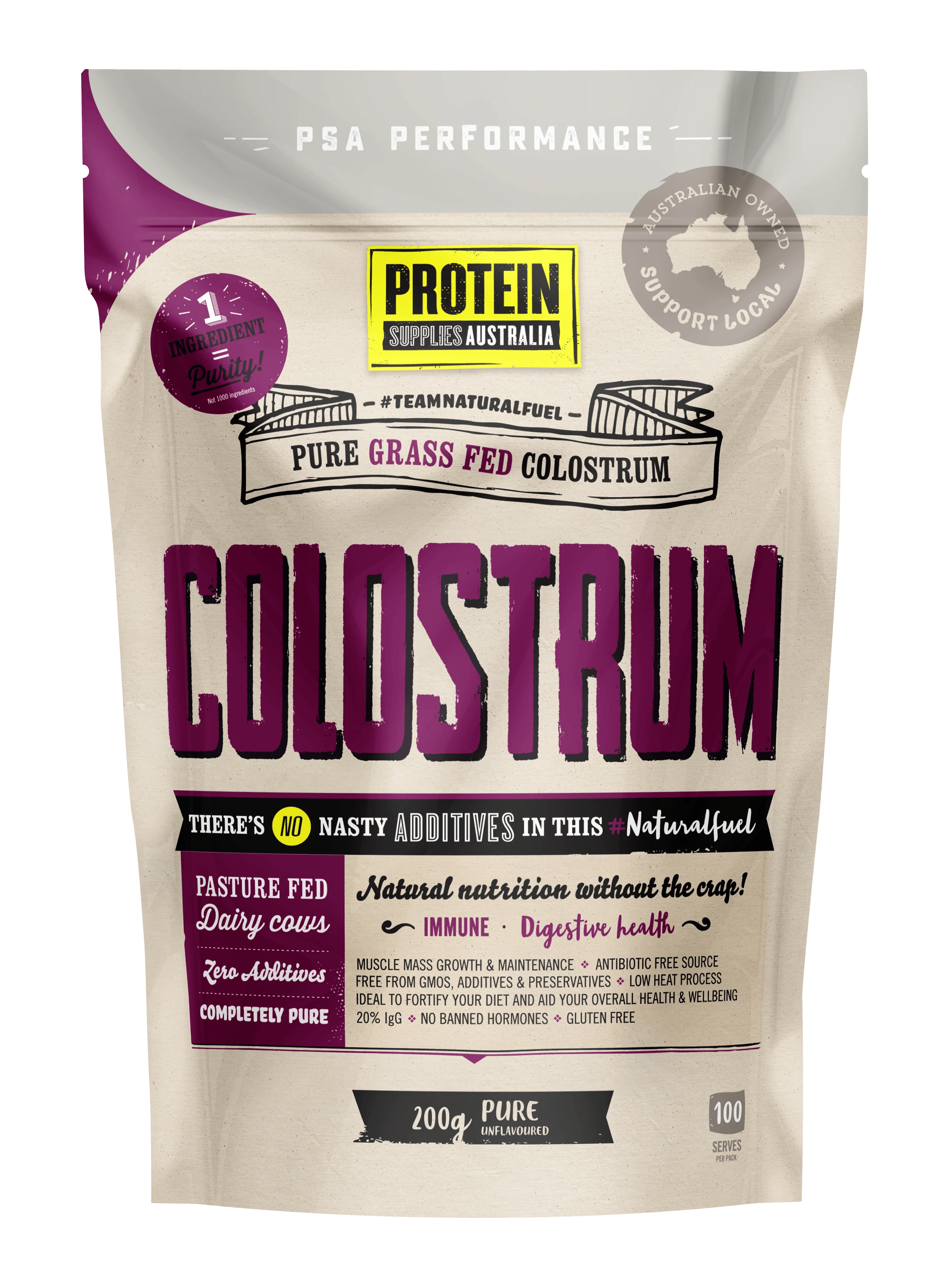 Pure Grass Fed Colostrum - 200g - Yo Keto