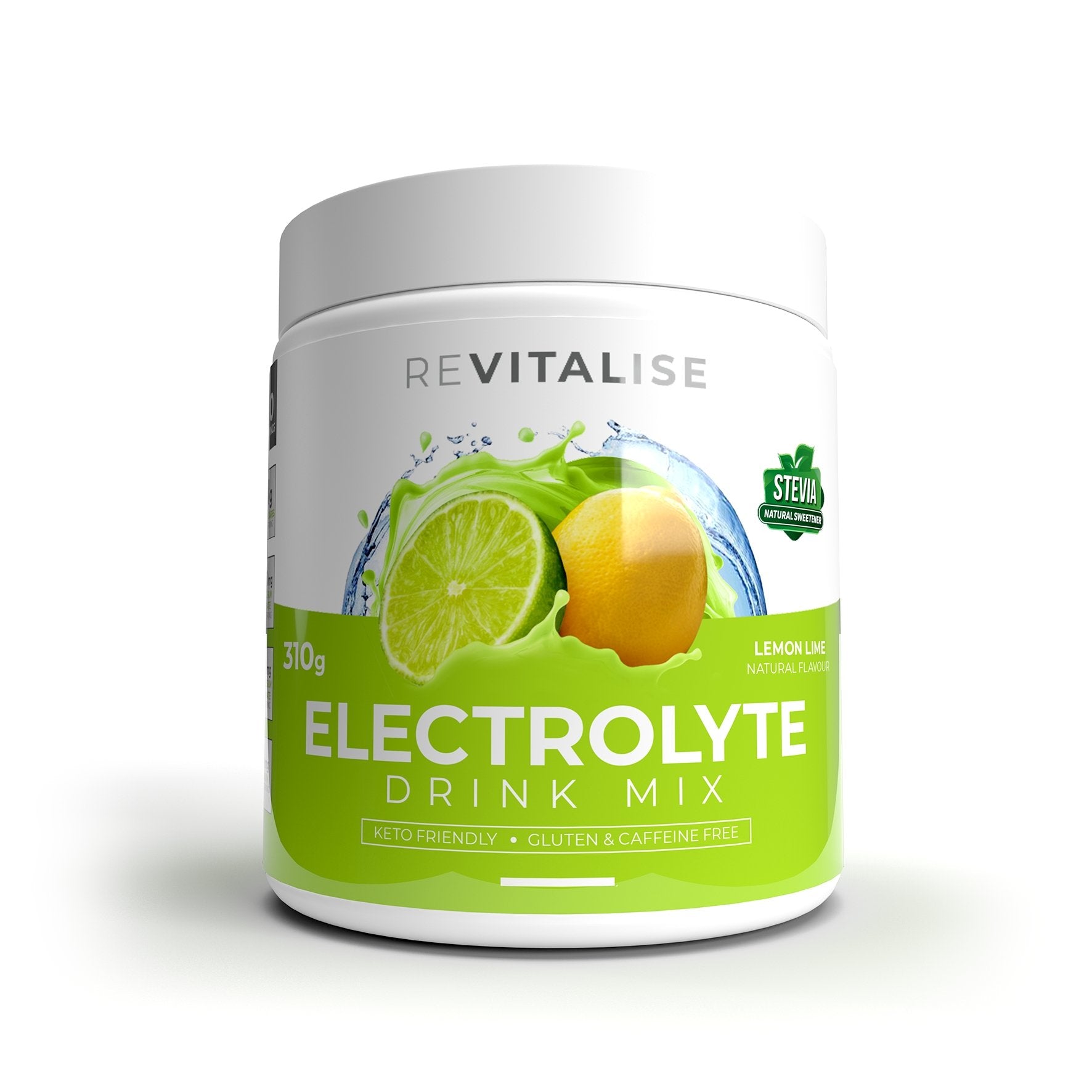 Buy ReVitalise Lemon Lime Electrolyte Drink Online Yo Keto Australia