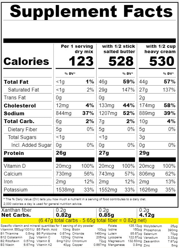 Salted Caramel Keto Chow - Single Meal - Yo Keto