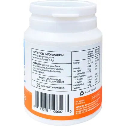 Sugar Free Chewing Gum - Orange Mango - 50 pcs - Yo Keto