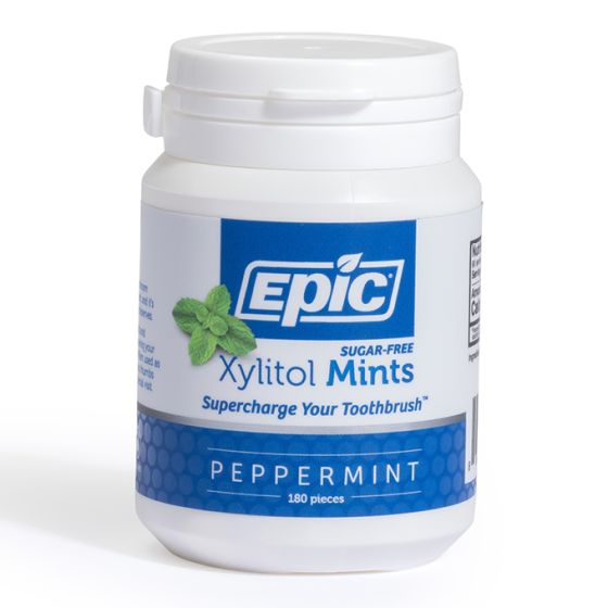 Buy Epic Peppermint Flavour Sugar Free Mints Online Xylitol Mints