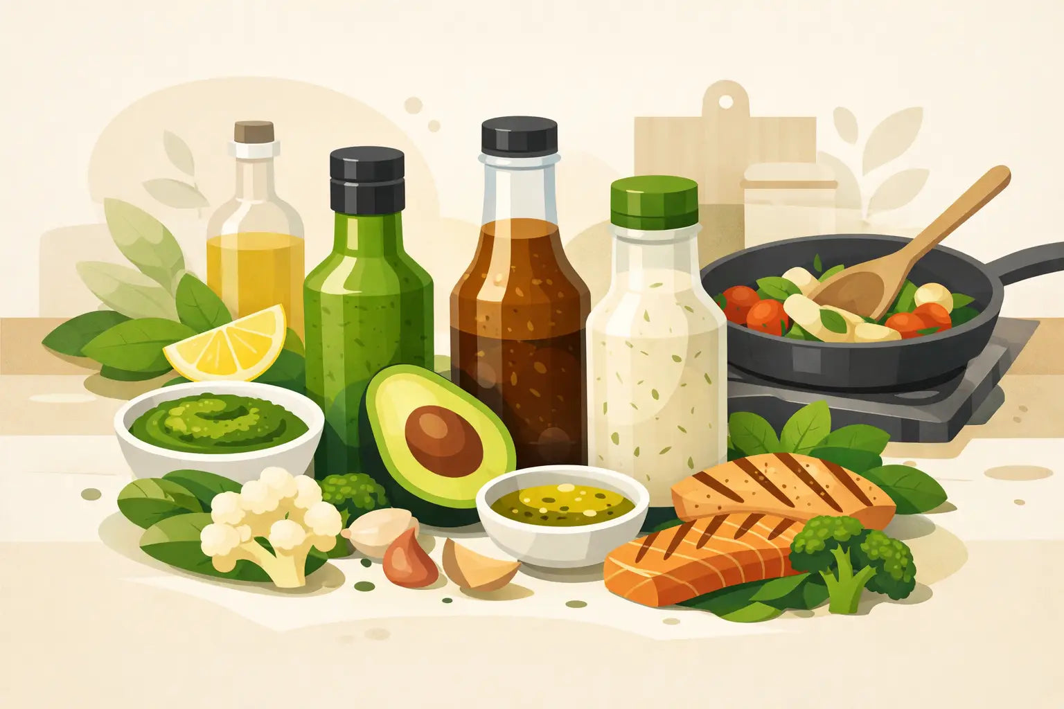 Keto Friendly Cooking Sauces for Everyday Meals
