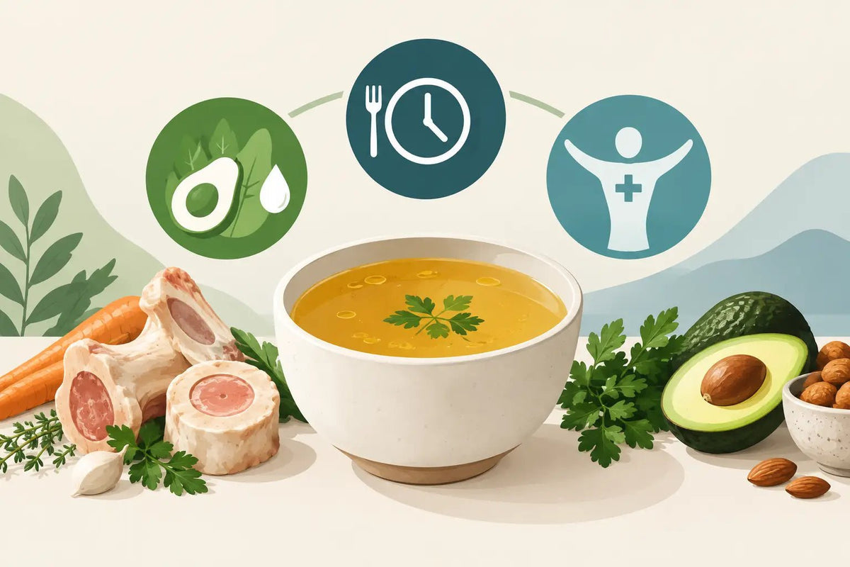 Bone Broth for Keto Meals, Fasting and Recovery