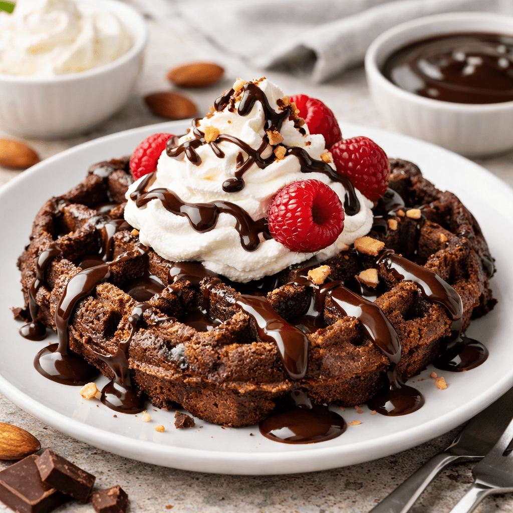 Chocolate Chaffle Dessert