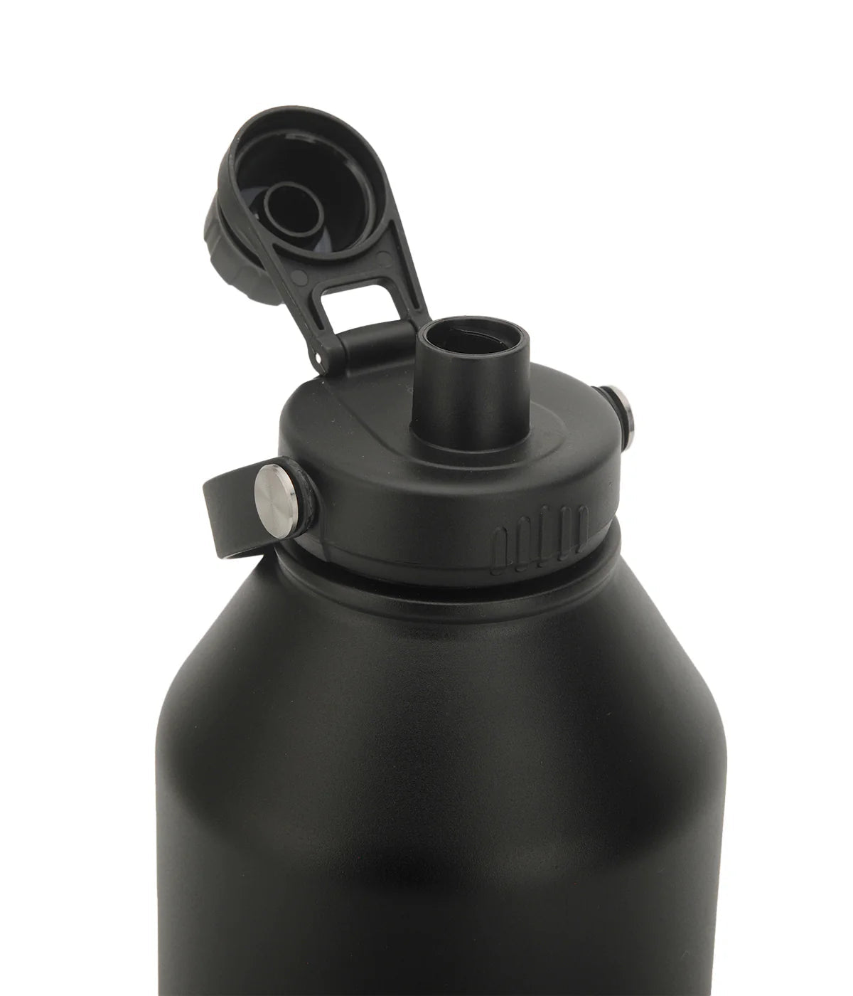 2L Insulated Adventure Bottle - Black - Yo Keto