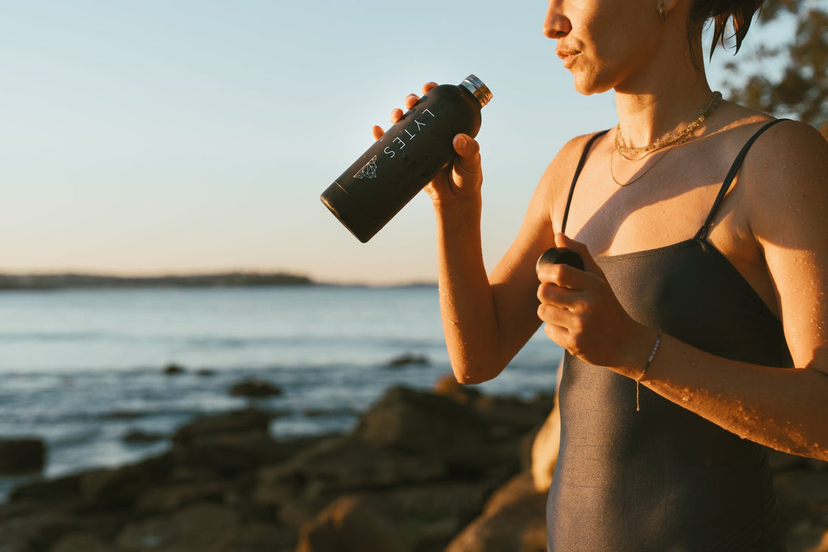 500ml Stainless Steel Drink Bottle - Black