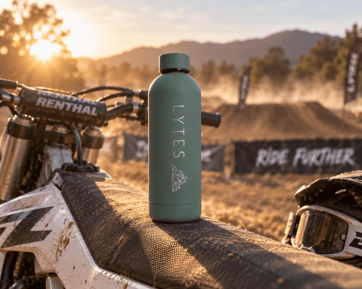 500ml Stainless Steel Drink Bottle - Green