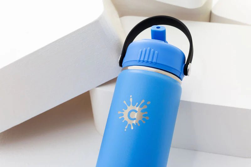 750ml Adventure Bottle - Azure - Yo Keto