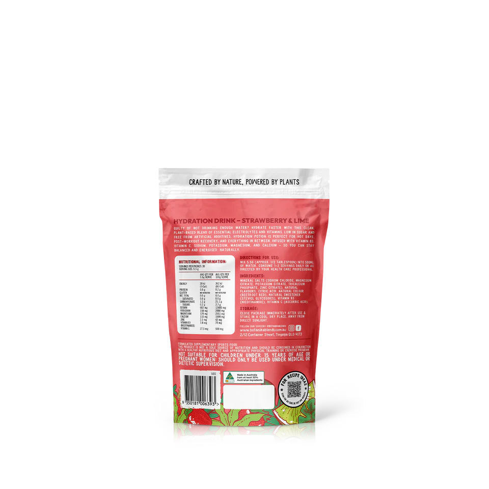 Hydration Potion Strawberry Lime - 165g