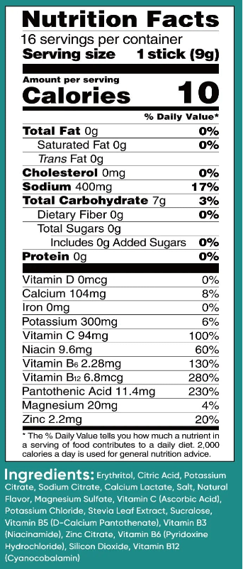 Hydration Boost - Variety Pack - 16 Sticks