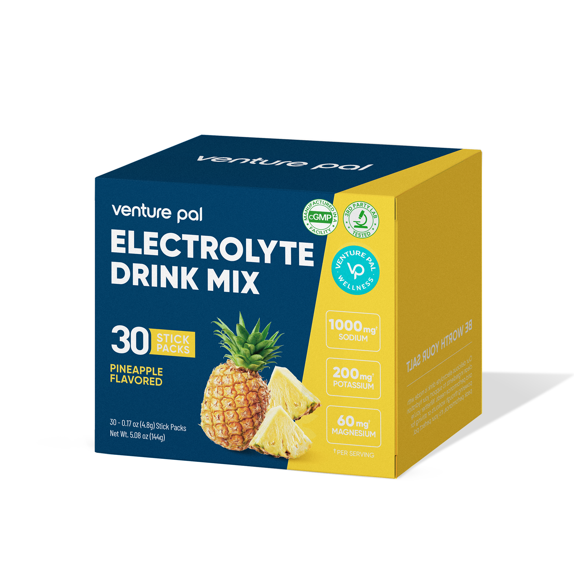 Pineapple Electrolyte Drink Mix - 30 Sticks