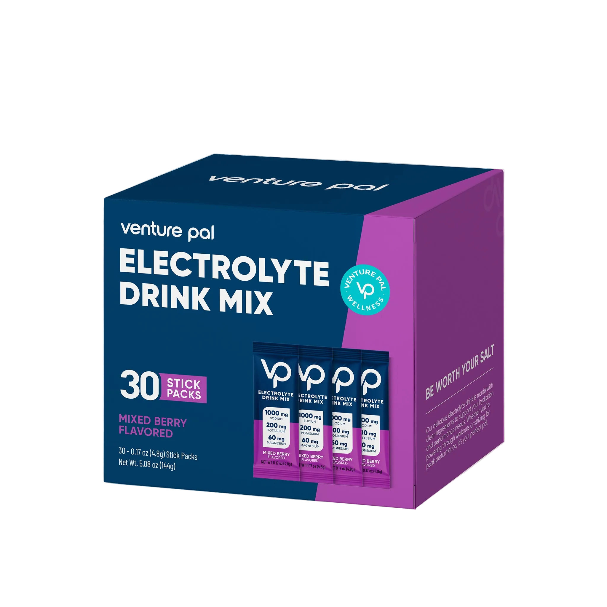 Mixed Berry Electrolyte Drink Mix - 30 Sticks