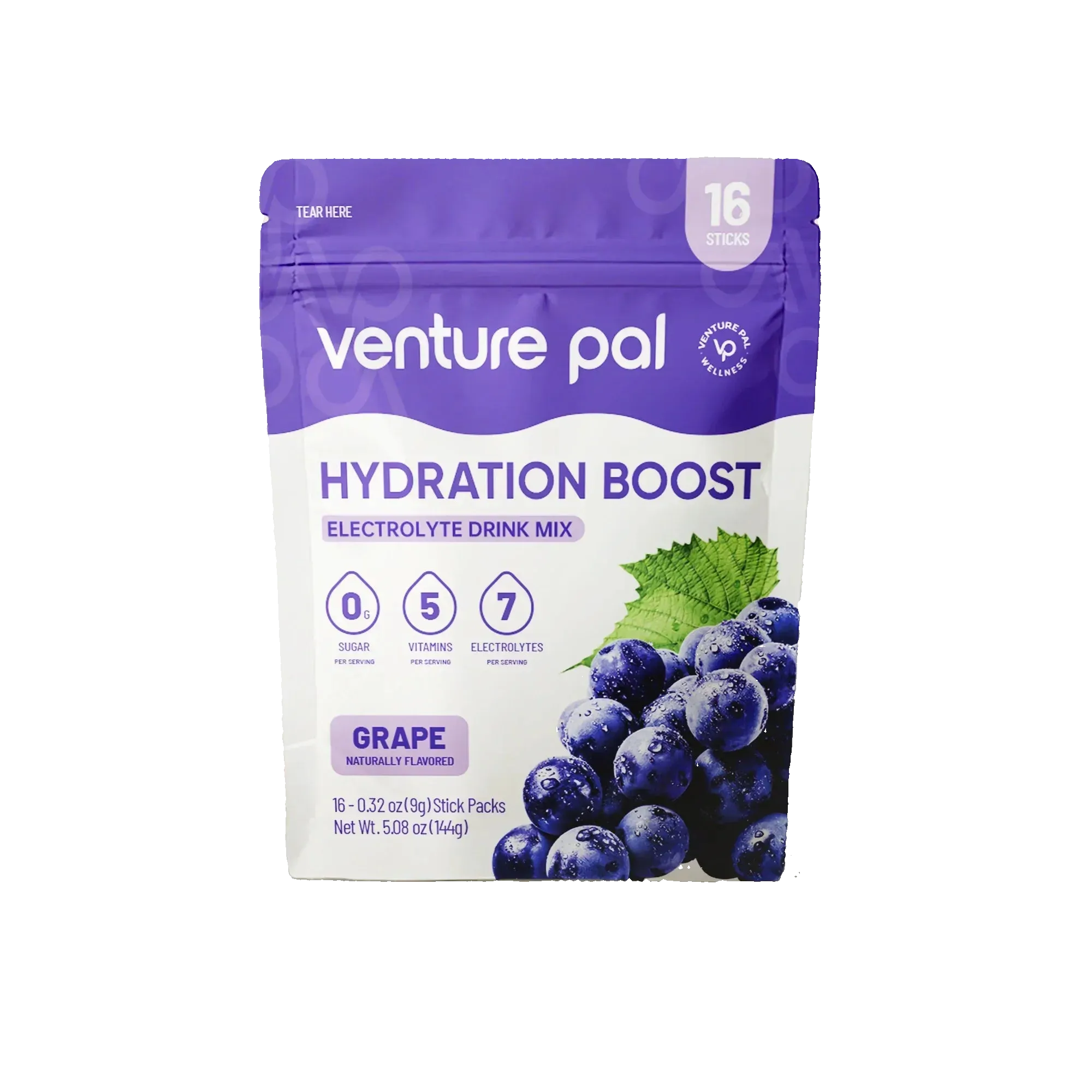 Hydration Boost - Grape - 16 Sticks