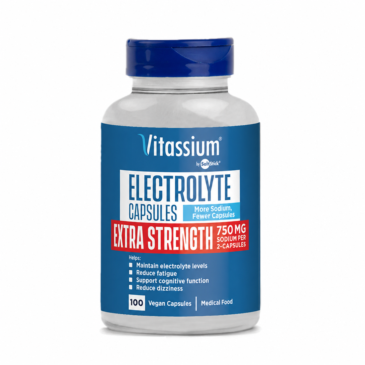 Extra Strength Electrolyte Capsules - 100 Capsules