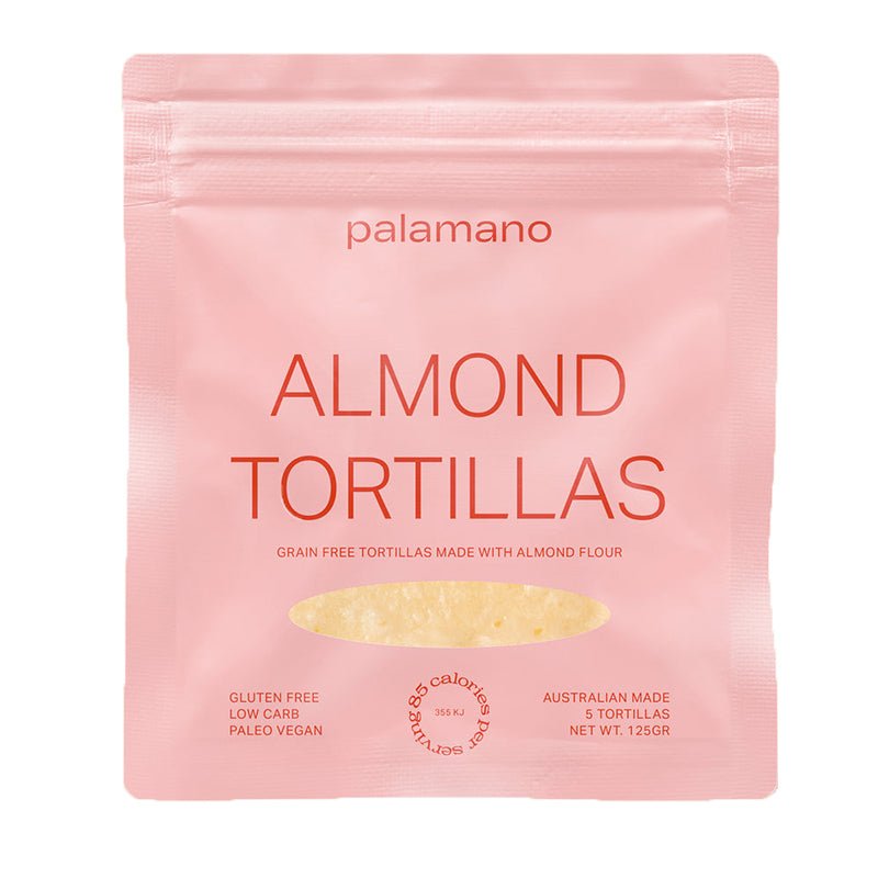 Almond Tortillas - 5 pack - 125g - Yo Keto