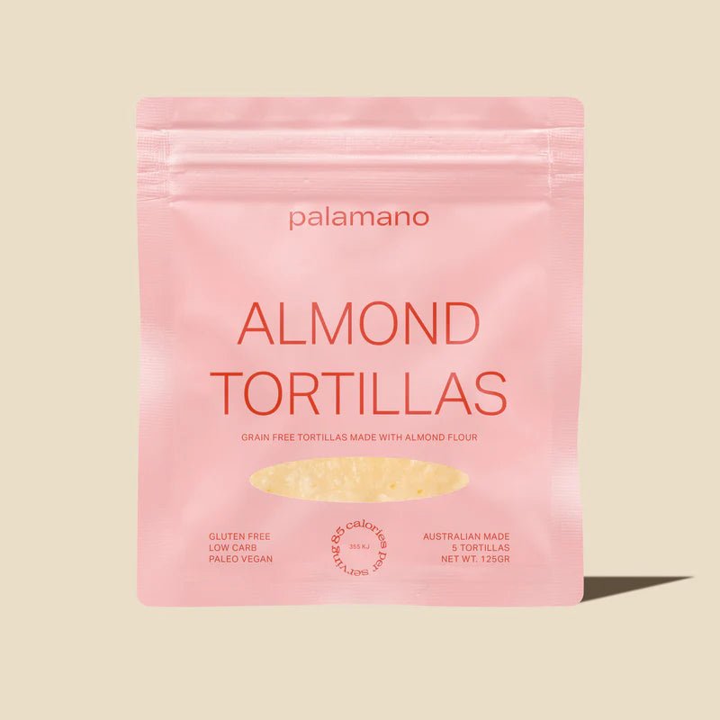 Almond Tortillas - 5 pack - 125g - Yo Keto