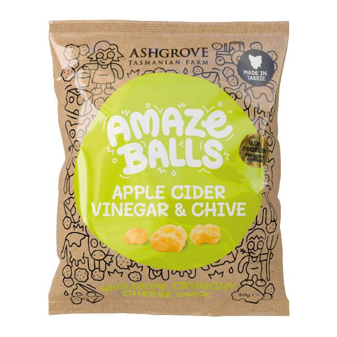 AmazeBalls - Apple Cider Vinegar & Chive - Box of 12 - Yo Keto