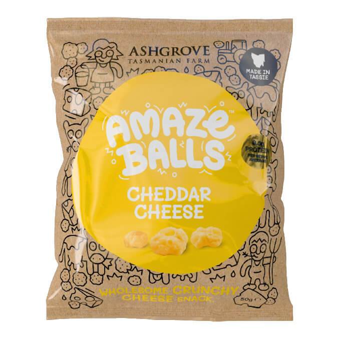 AmazeBalls - Cheddar Cheese - Box of 12 - Yo Keto