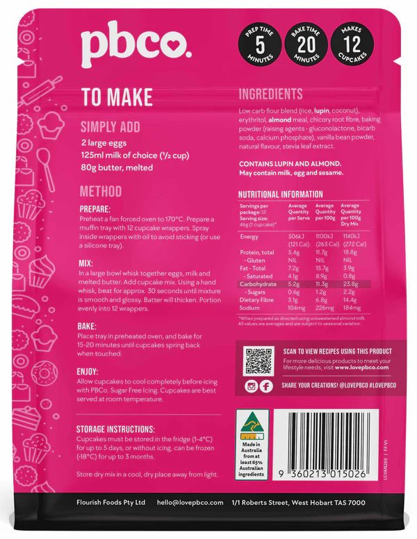 'Bake & Ice' Low Carb Cupcake Bundle - Yo Keto