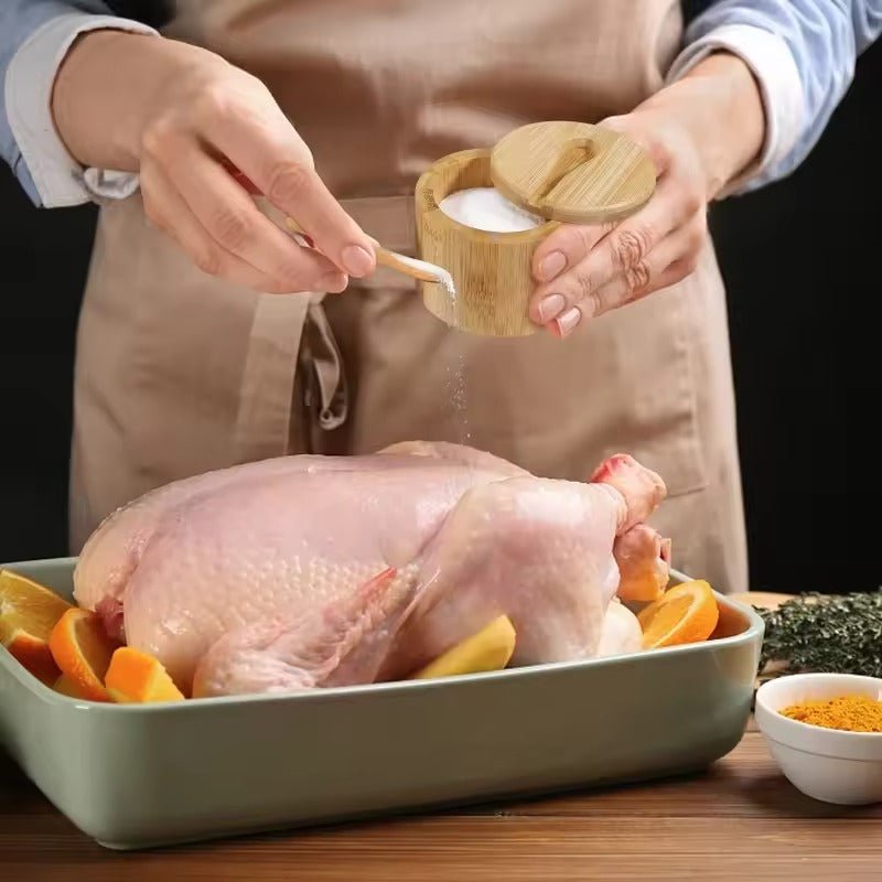 Bamboo Salt Box - Yo Keto