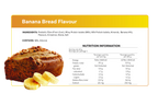Nutrition information and ingredients for Banana Bread Smart Protein Bars x 12 from Smart Diet Solutions, with local Australian stock.