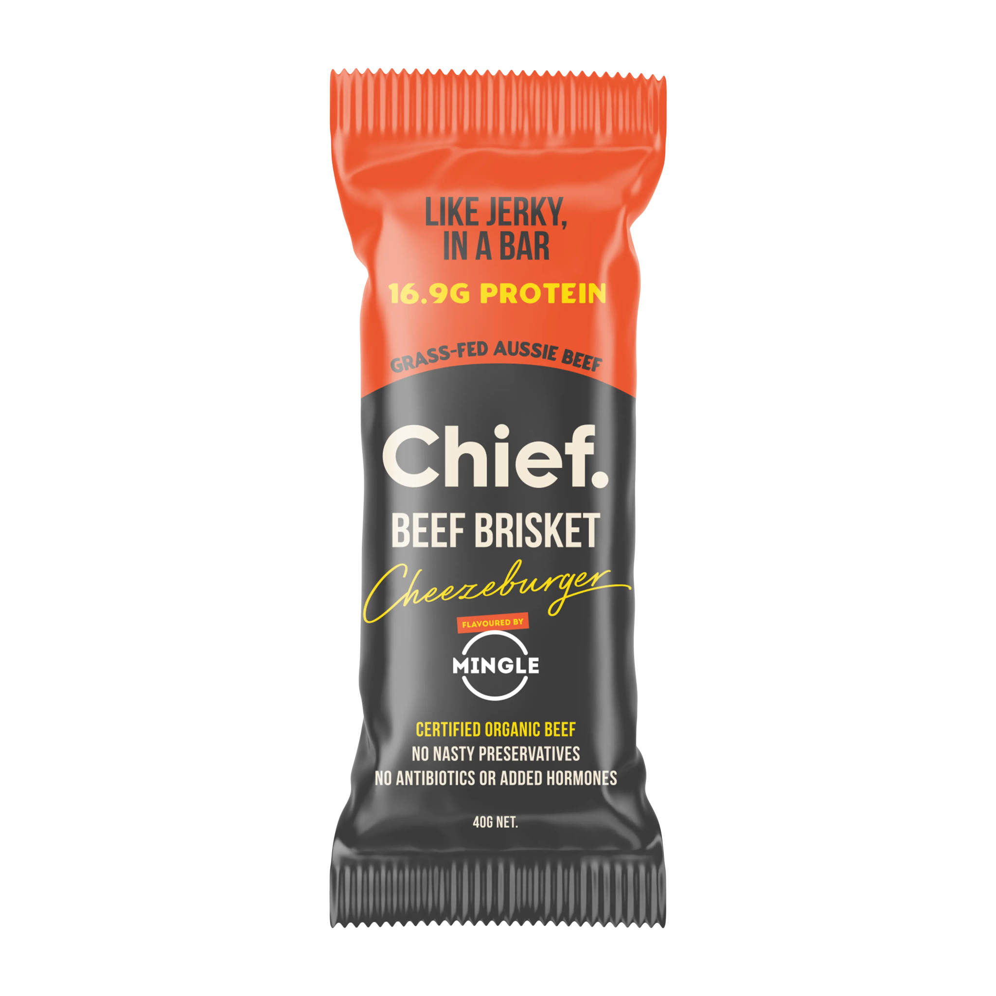 Beef Brisket Bar - Cheezeburger - Yo Keto