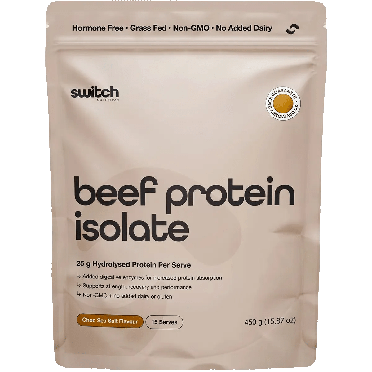 Beef Protein Isolate - Chocolate Sea Salt - 450g