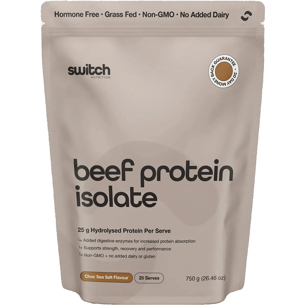 Beef Protein Isolate - Chocolate Sea Salt - 750g
